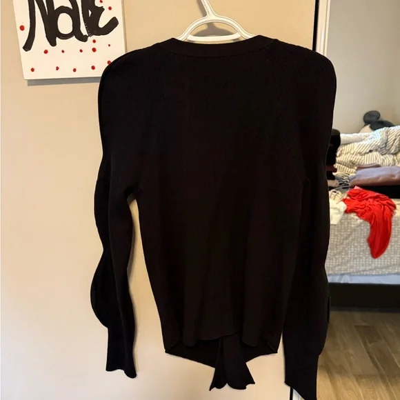 Commense Black Ribbed Knitwear - Picture 4 of 6